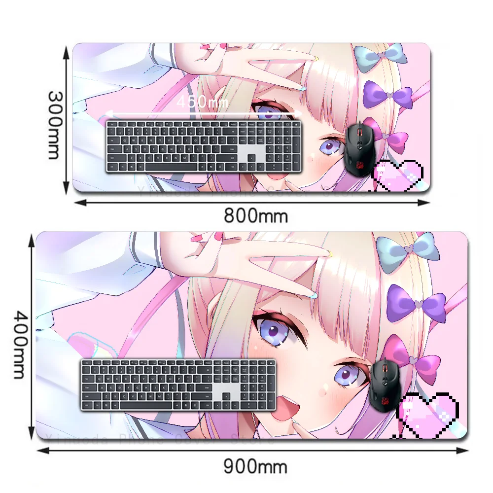 Game Needy Girl O-Overdose Mousepad Large Gaming Mouse Pad LockEdge Thickened Computer Keyboard Table Desk Mat