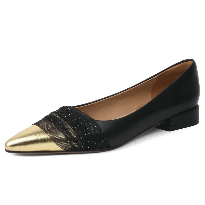 

Platform Elegant Fashion Women Pumps Brand Genuine Leather Pointed Toe High Heels Shoes Party Wedding Office Sandals 34-39