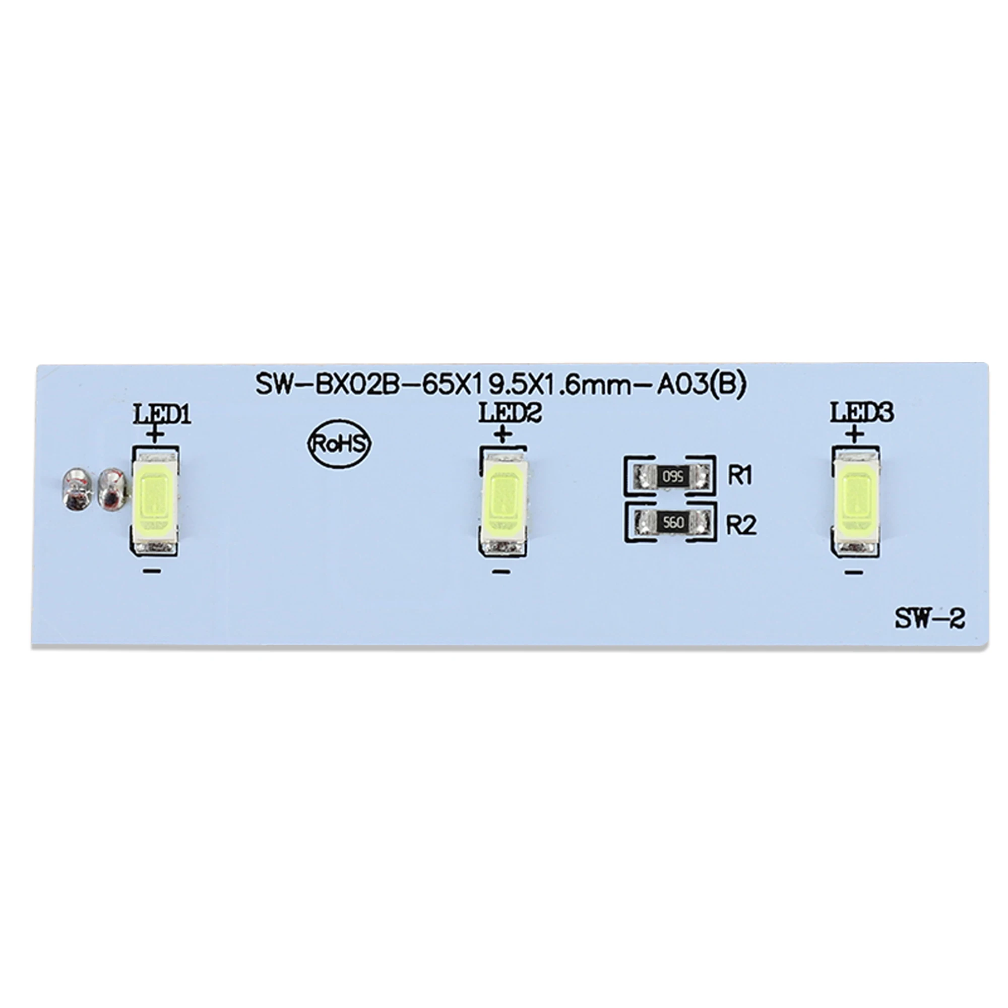 LED Light Strip Replacement lamp for Electrolux Refrigerator ZBE2350HCA SW-BX02B SW-BX02B-65X19.5X1.6MM-A03(B)