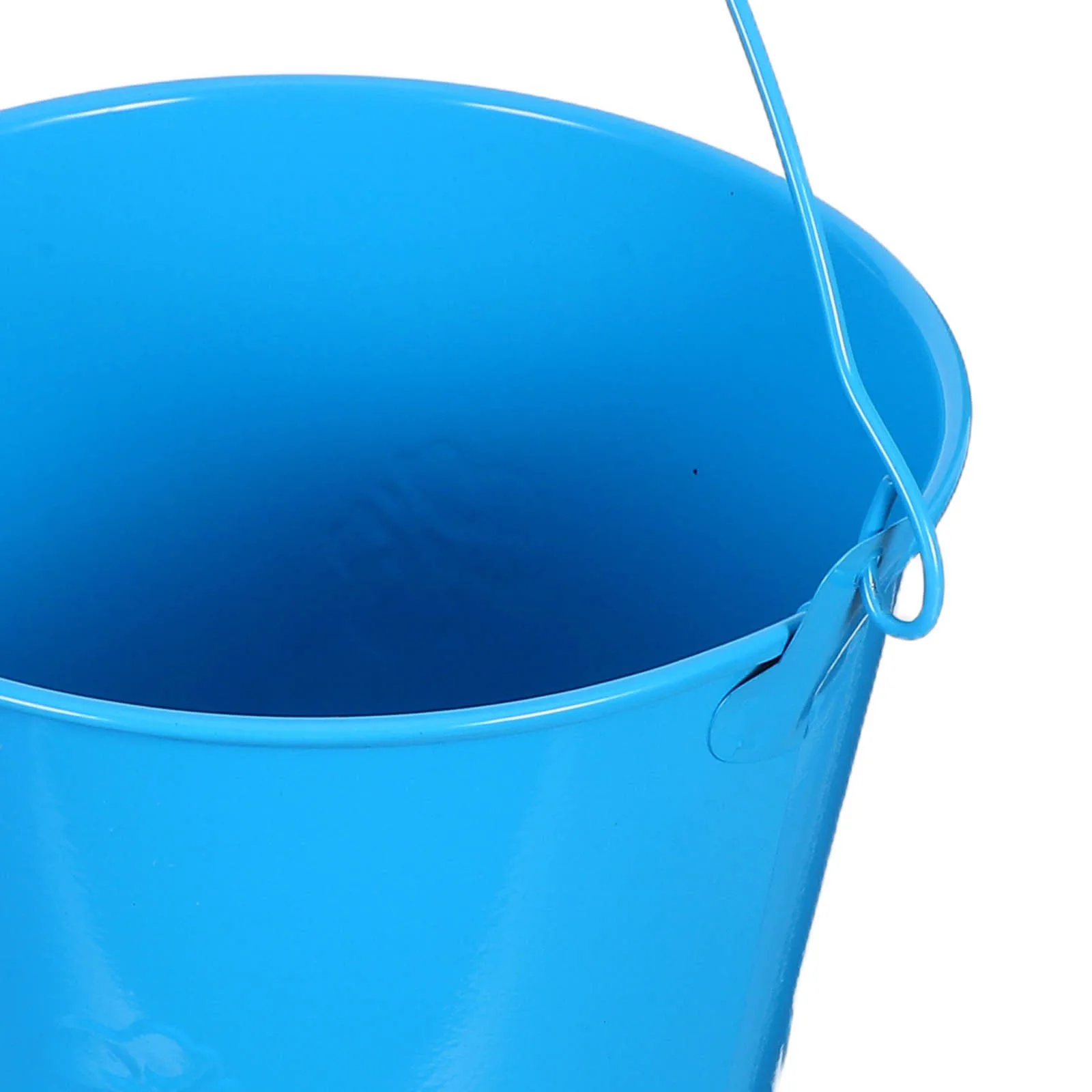 4Pcs Children Sand Bucket Mini Tinplate Beach Bucket for Kids Outdoor Play Hand Coordination Development Gift Set