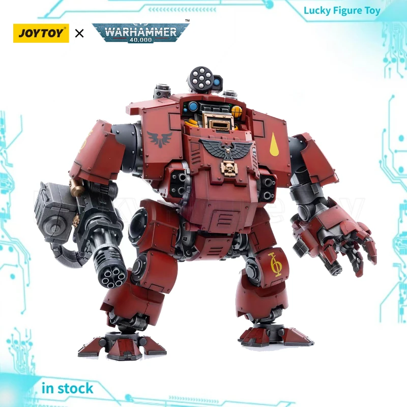 【在庫あり】JOYTOY 1/18 アクションフィギュア ウォーハンマー40K ブラッドエンジェルズ レッドエンデューティング ドレッドノート コレクタブルモデル おもちゃ