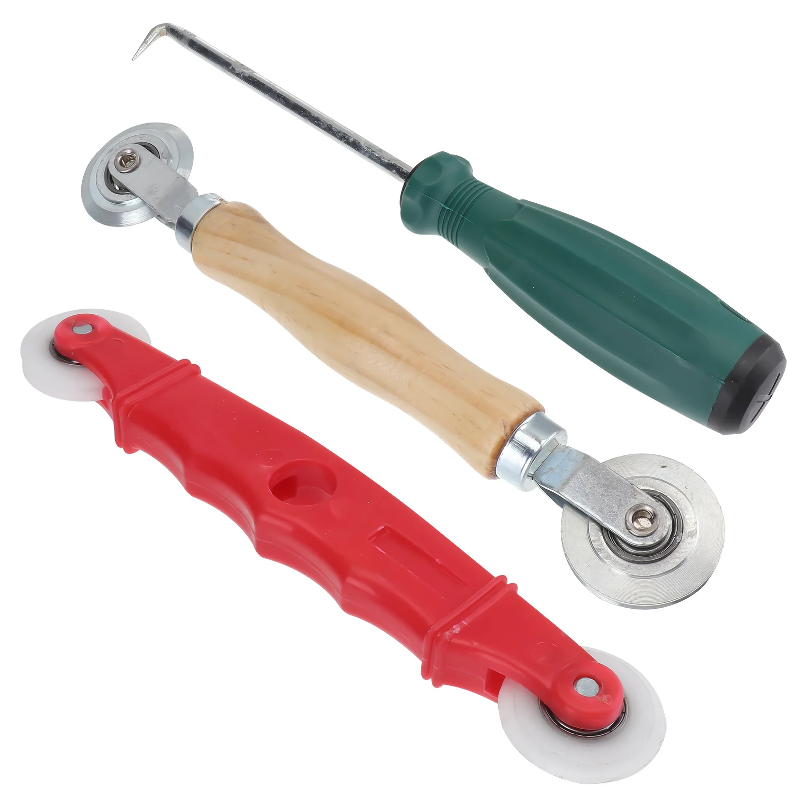 1 Set Tool Convex Concave For Window Door Screen Replacement Durable Plastic Handle Smooth Rolling Operation Spline