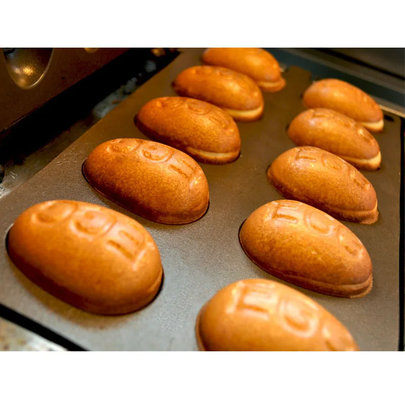 Commercial เครื่องทำวาฟเฟิลไข่ไฟฟ้าไข่วาฟเฟิลเครื่องแผ่นเหล็กเค้กเตาอบ