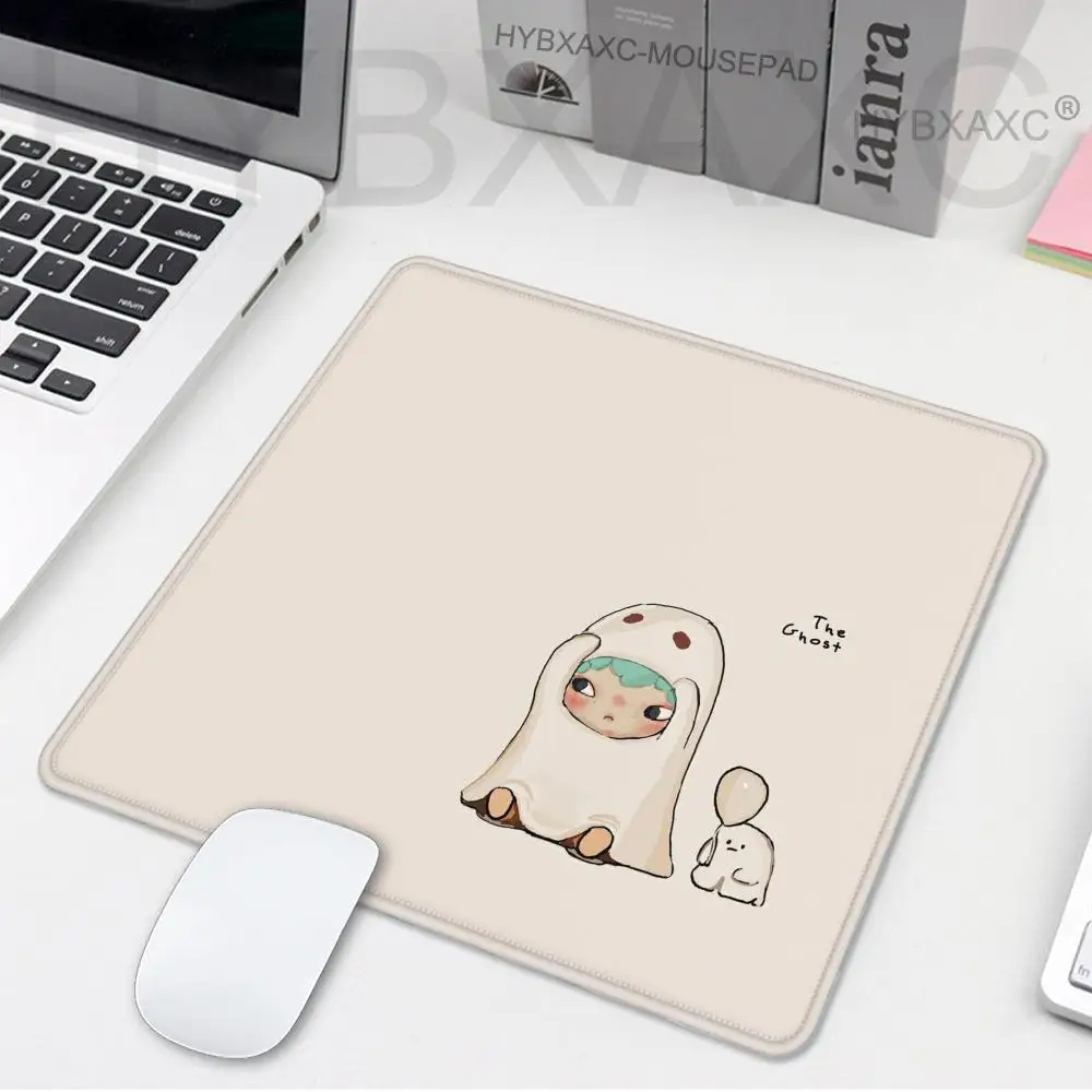 

Коврик для мыши с рисунком H-Hirono, коврик для мыши, новые поступления, маленький игровой коврик для мыши 45 × 40 геймерский коврик для мыши для клавиатур, коврик