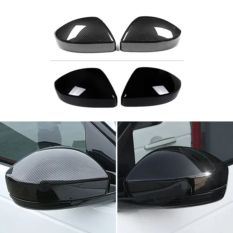 

Car-styling Side Rearview Mirror Cap Cover Trim For Land Rover Discovery Sport L550 Range Rover Velar Evoque Jaguar E / F-Pace