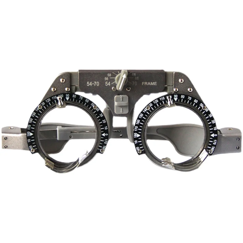 Optometric equipment WZ-YG001 fitting frame, 54-70 interpupillary distance adjustable glasses, titanium optometry frame