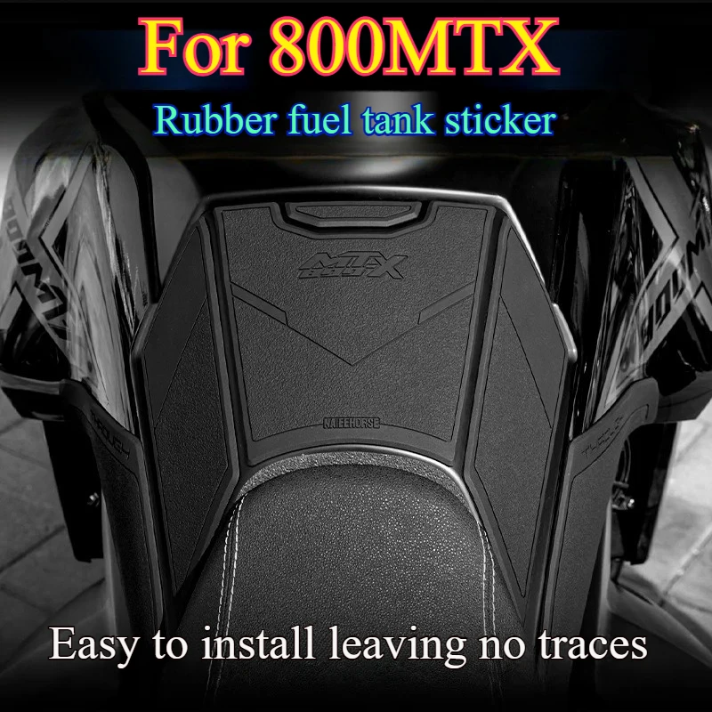 For CFMOTO 800MTX 800 MTX 800 MT-X 800 Fuel Tank Pad Motorcycle Anti-Scratch Rubber Sticker Decal Side Protection Accessories