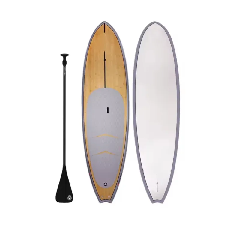 

Customized Foam Stand-Up Paddle Boards - High-Quality Bamboo Design for Surfing & Water Sports