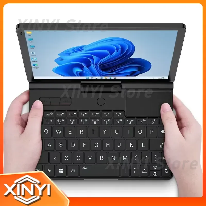 8 Inch Folding Multi Function Touch Handheld Laptop for i3 1125G4 Gold 7505 512GB