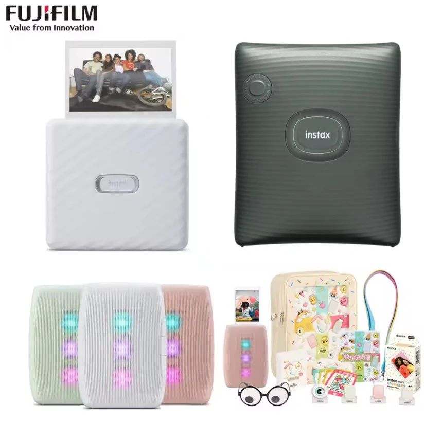 Genuine Fujifilm Instax Mini SE Link WIDE Link 3 Printer Instax Photo Camera Printers Smart PhoneApp Connection Film Machine New