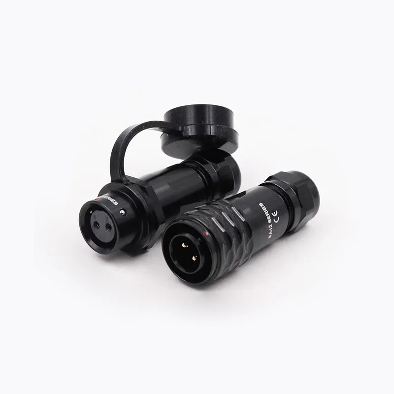 For WEIPU Aviation Plug&Socket Male&Female Connector SA12 10/P 12/S 2 3 4 5 6 7 9Pin IP67 Industrial Waterproof Power Connector