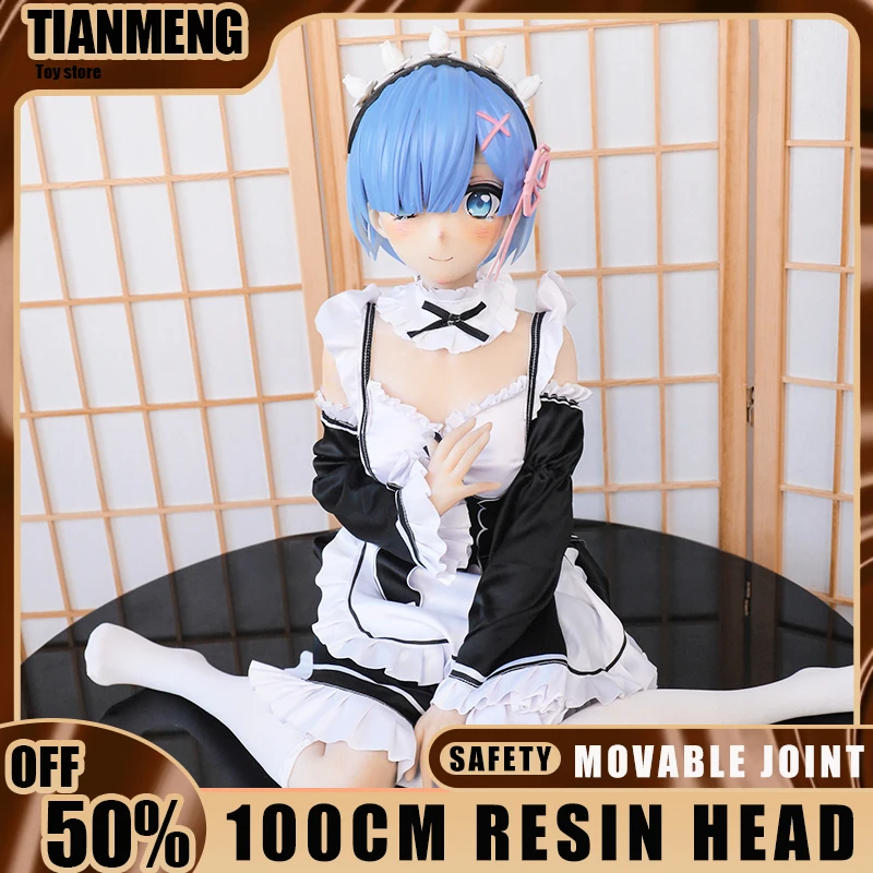 

RENHEYUOU BJD Doll Resin Head Carving Mini Doll 1V1 Adult Collection Anime Doll Cartoon Model Doll Adjustable Joint Men's Toy