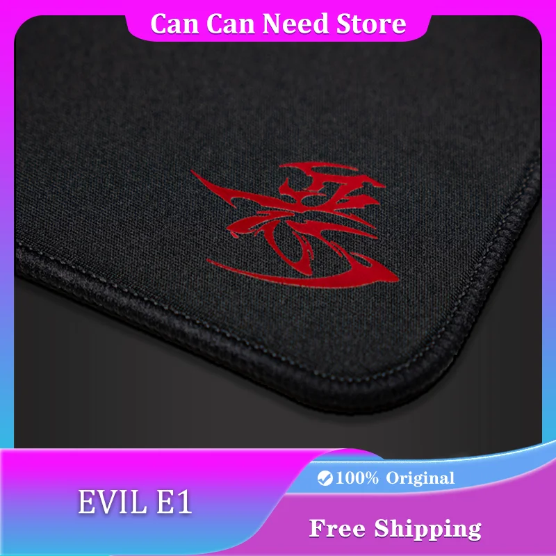 

Коврик для мыши EVIL E1, мягкий игровой коврик для мыши с нейтральным управлением, PORON Primer FPS Esport, большой настольный коврик, офисные игровые аксессуары, подарок