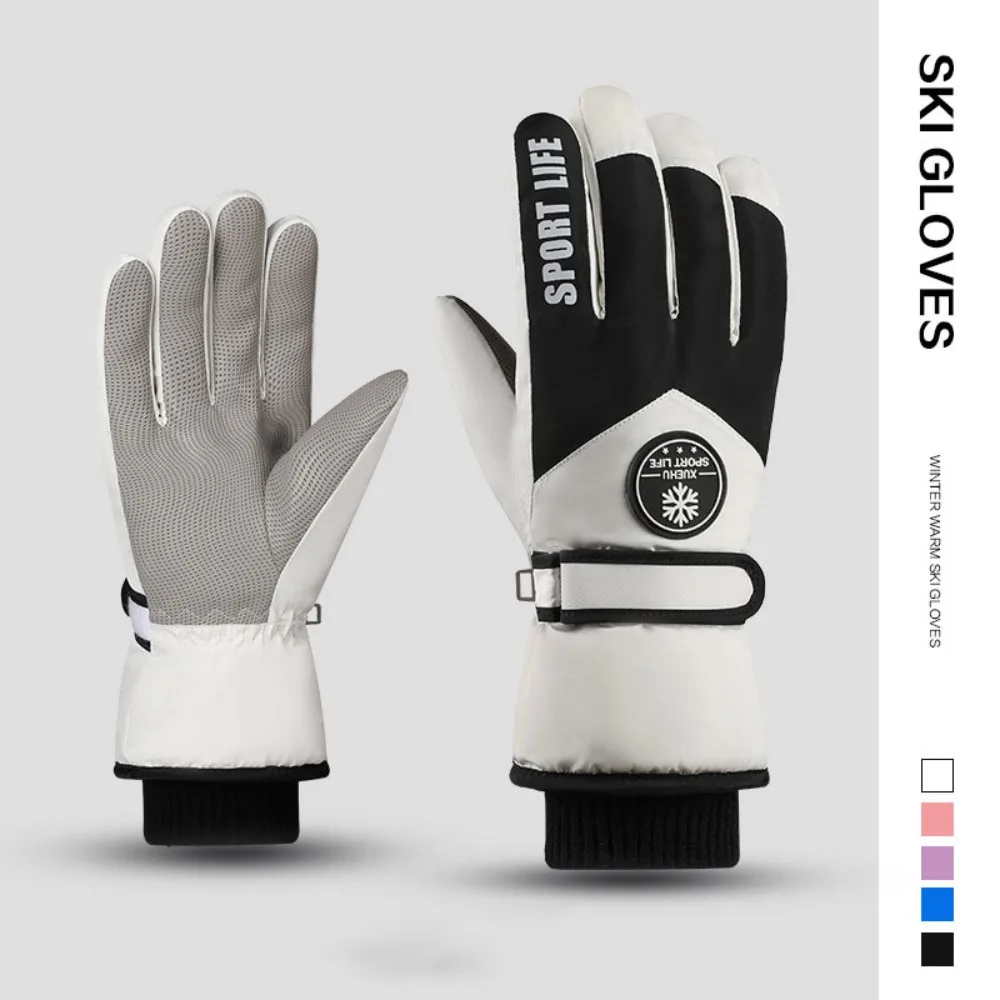 

Перчатки с сенсорным экраном, лыжные перчатки, зимние теплые перчатки для езды на пальцах, велосипедное велосипедное оборудование, мотоциклетные перчатки