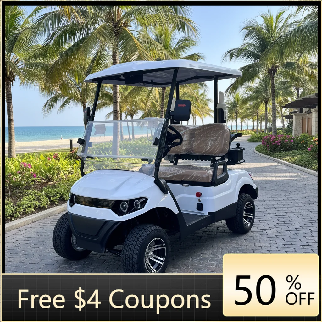 

Rs Multifunctional electric golf cart, sand bucket, ball washer, incubator, rainproof curtain, 30 kilometers range, suitable for