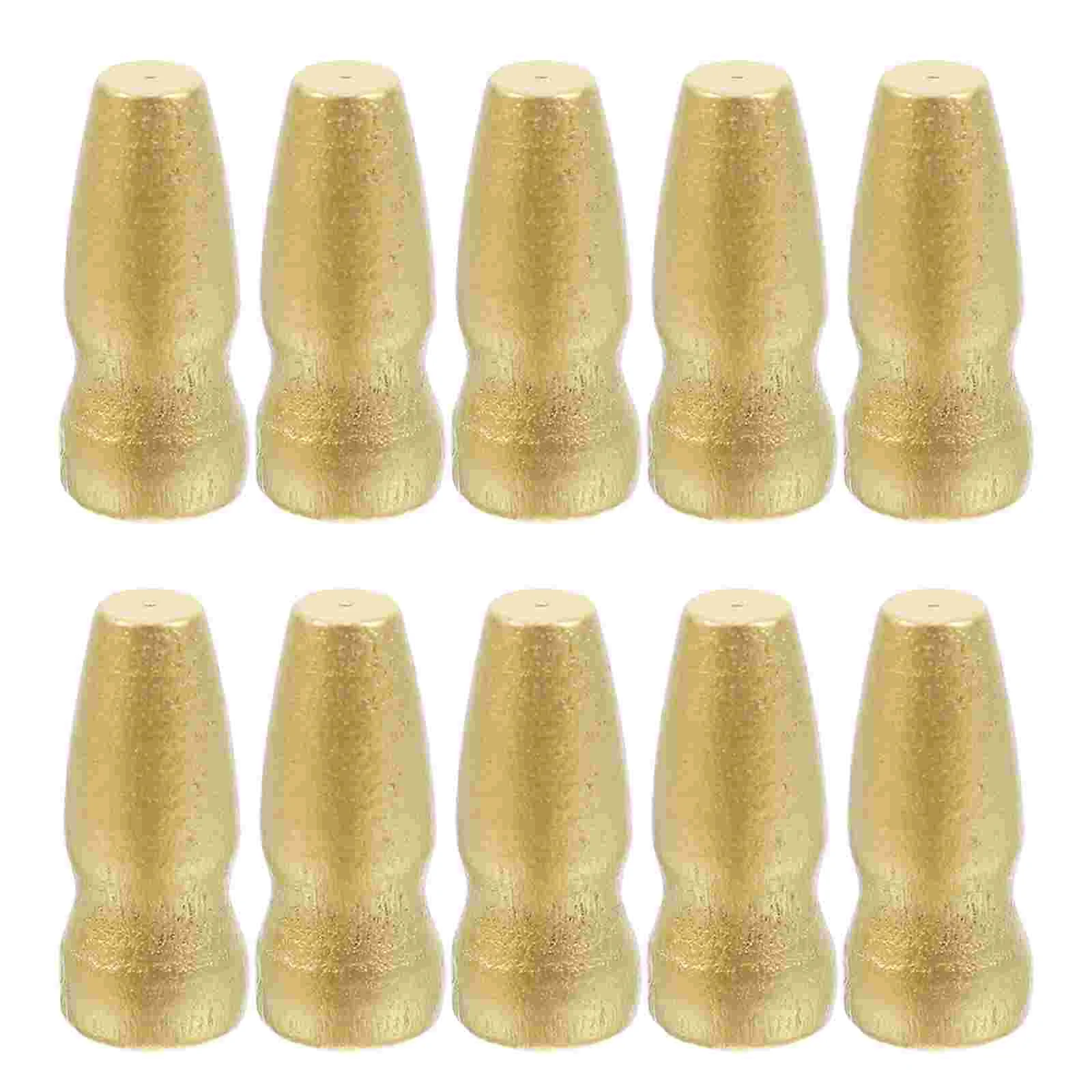 

50 Pcs Tour Guide Flagpole Head Hand Finial Topper Toppers Finals Solid Wood Decor Accessory Wooden Finials Replaceable