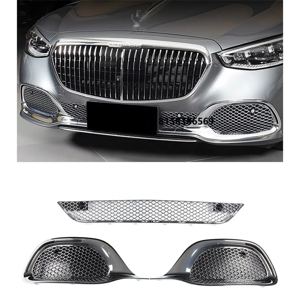 

W222 W223 Front Grille Bumper for S-class S480 S580 S680 Maybach Grille