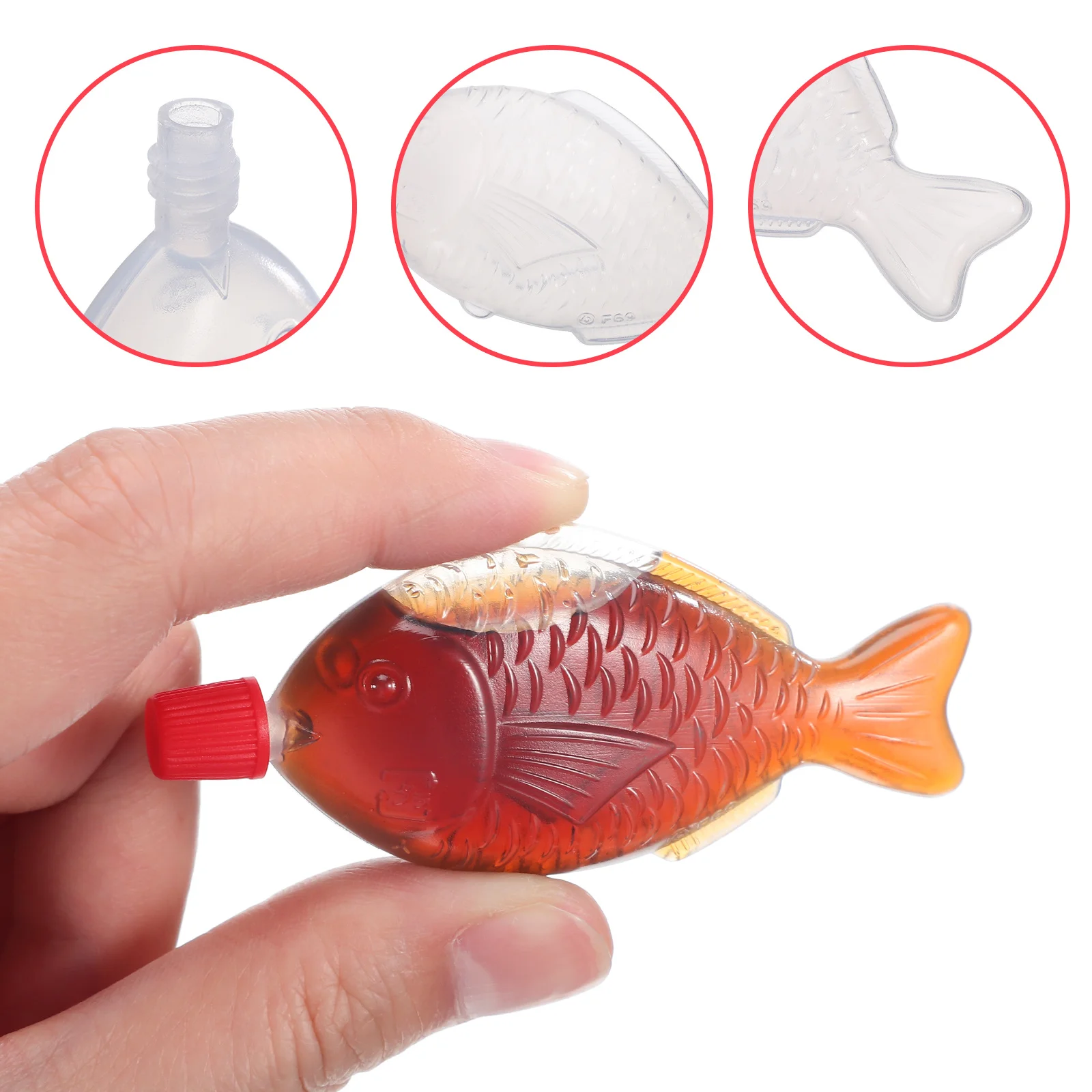 

100Pcs Portable Condiment Bottle Set Food Safe Plastic Empty Spice Bottles for Oil Sauce Vinegar Outdoor Activity Essentials