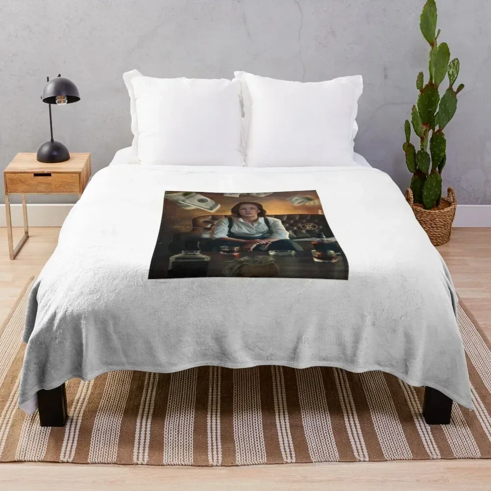 

Nicole x Gangster Throw Blanket Bed covers anime blankets ands Furry Blankets