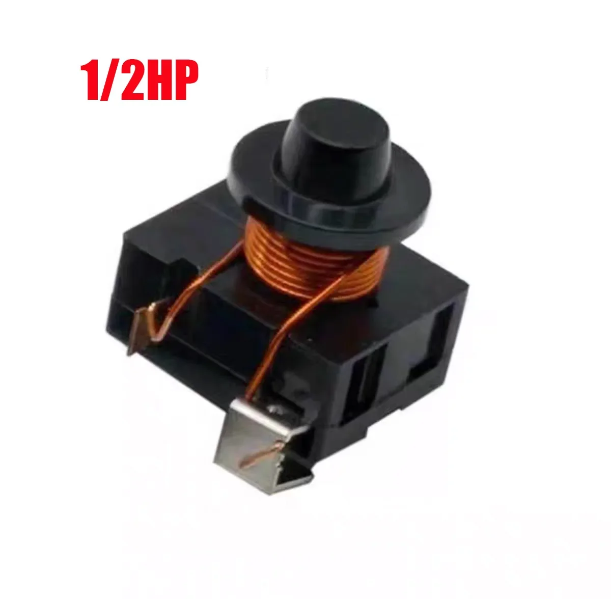 

1Pc 1/2HP Refrigerator freezer compressor heavy hammer starter capacitor universal combination protection relay single plug