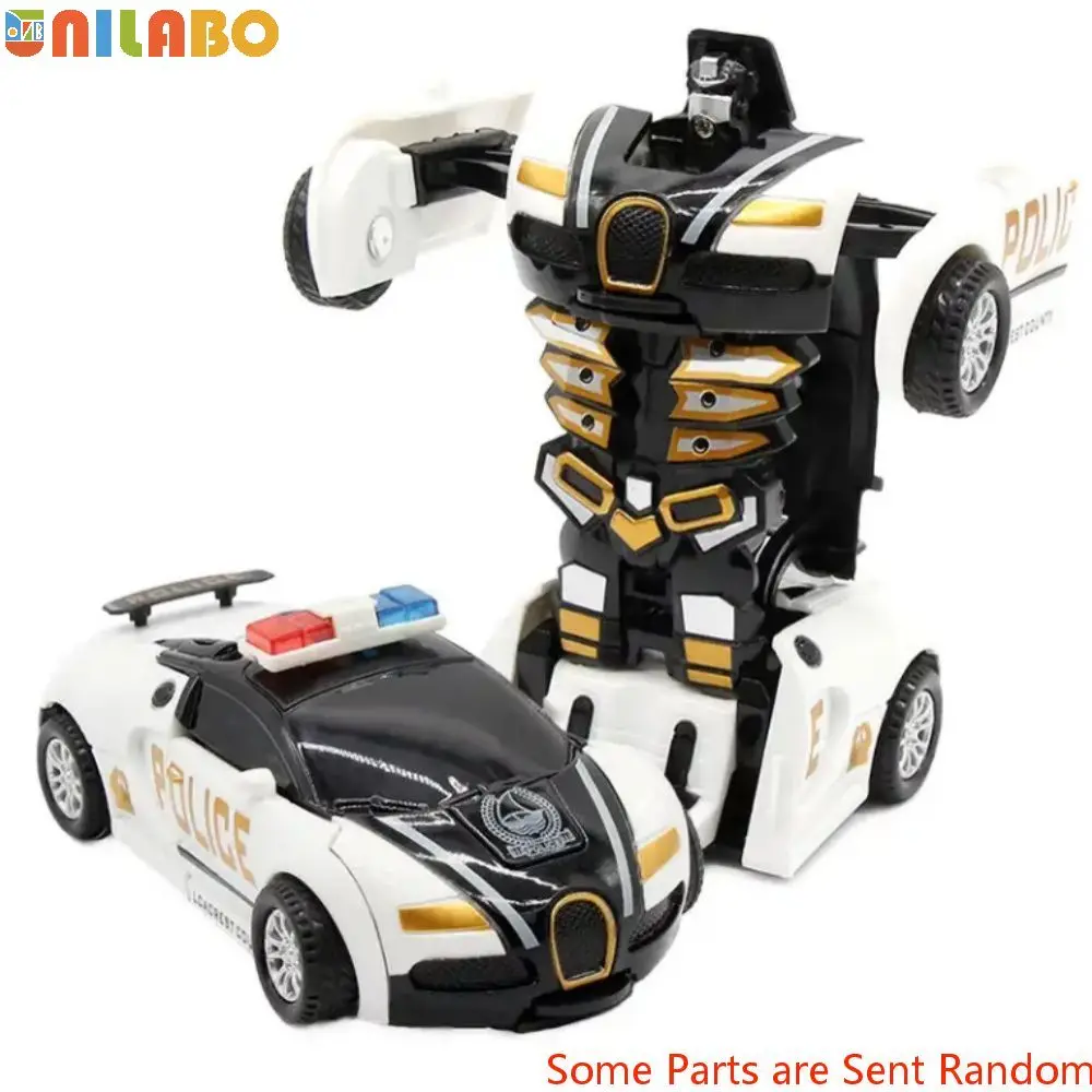 

Transforming Car Robot Model Cars Automatic Deformation Push And Go Vehicle Toy Race Modle Car Toys Easter Gifts For Boys