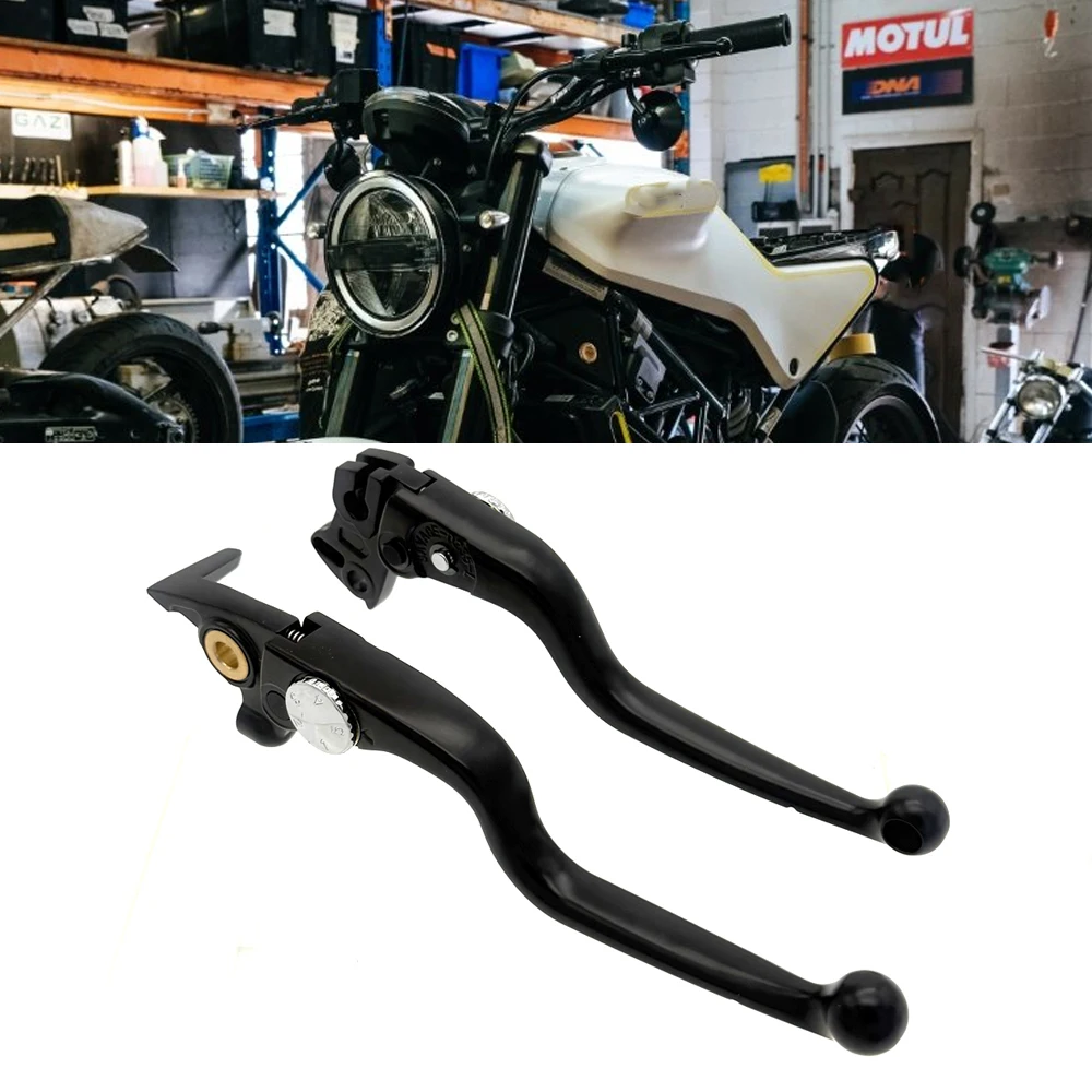 For Husqvarna VitPilen 401 SvartPilen 401 2018-2024 Motorcycle Brake Lever Clutch Lever Adjustable Control Handles