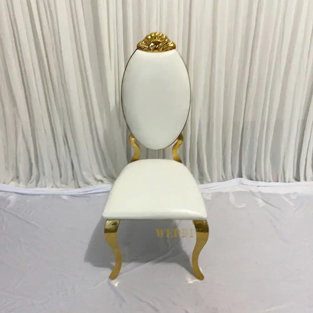 30 قطعة) f30 الفولاذ المقاوم للصدأ كرسي معدني مأدبة البيضاوي كرسي خلفي عالية الظهر زهرة لينة حقيبة الفولاذ المقاوم للصدأ الطعام كرسي