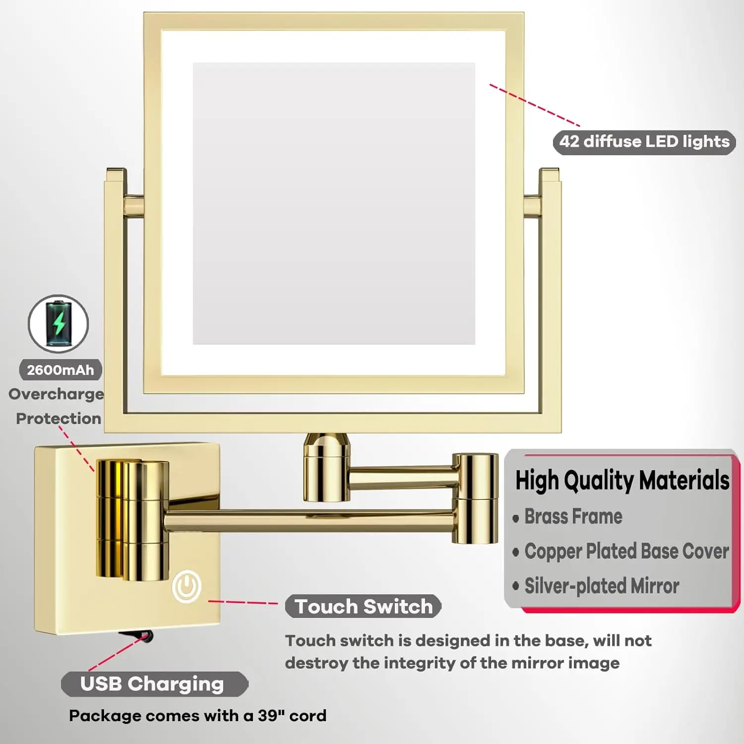 Thumbnail 3 - #33 Ranked Bath Mirrors Picks in 2026