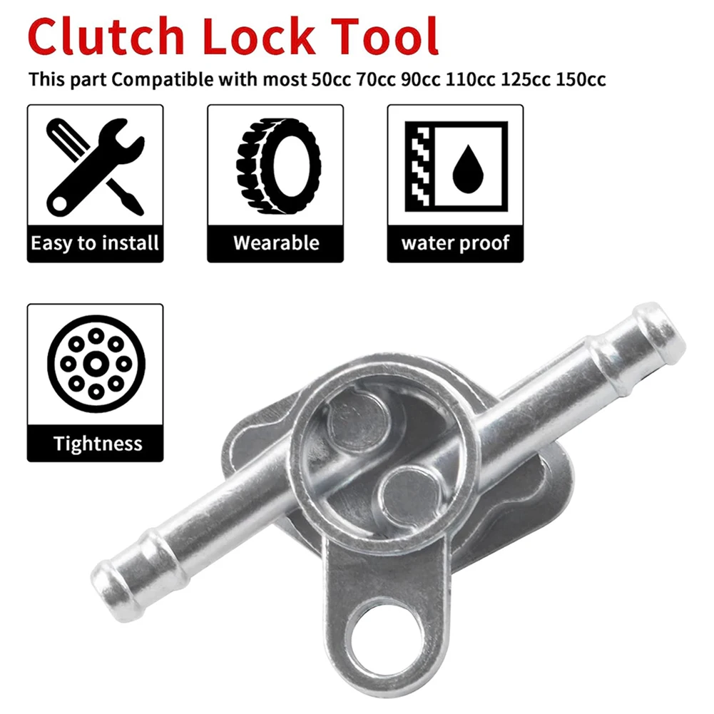 Inline Fuel Tank Tap Valve Petcock On-Off Switch Gas Fuel Tap Switch for Motorbike Mini Auto Dirt Bike image 3
