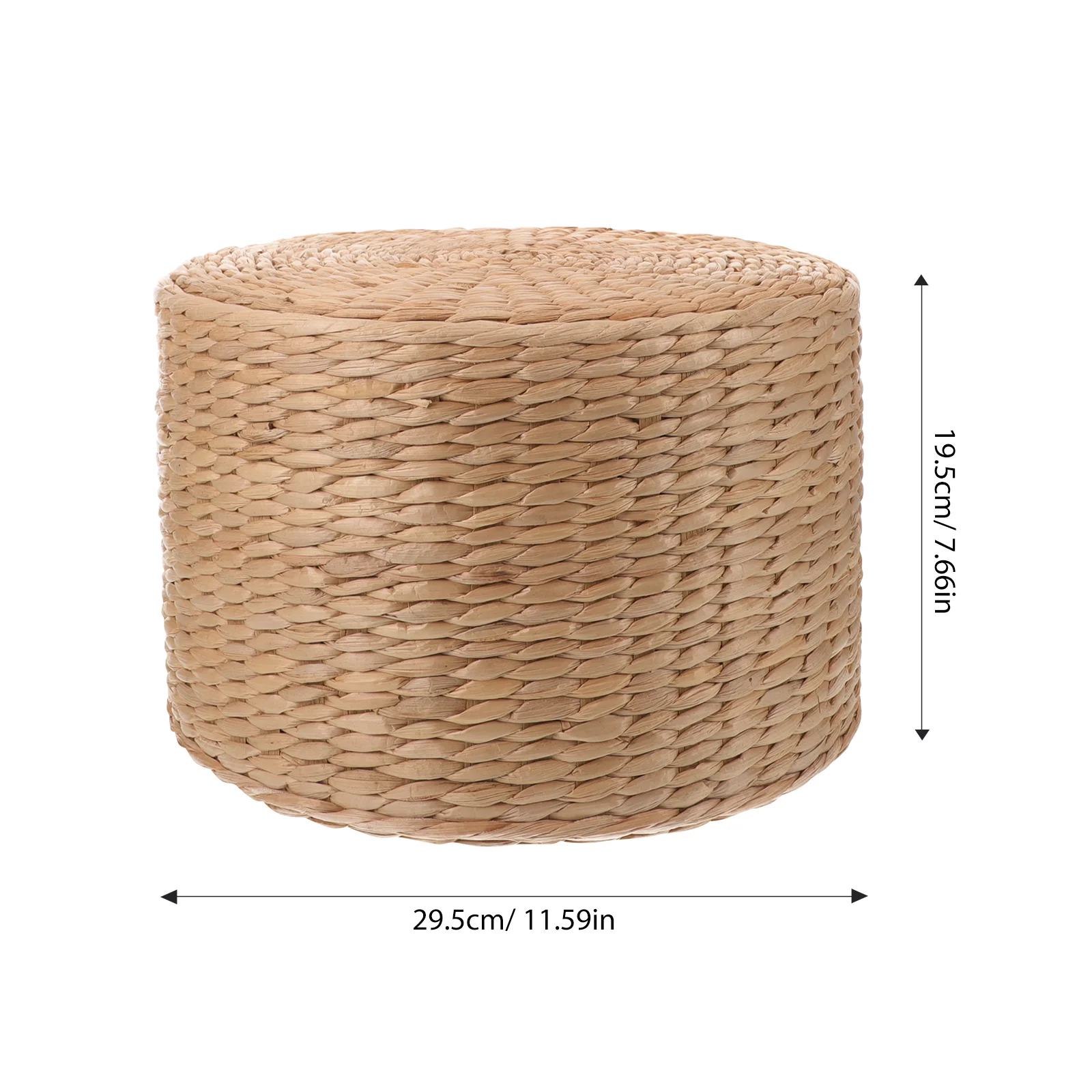 Training Bench Children's Woven Stool Toddler Step for Toddlers Rattan Grass Small