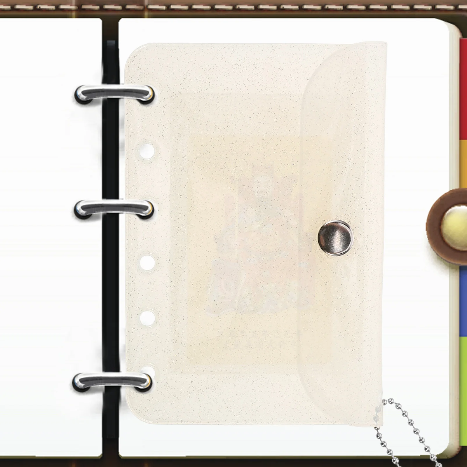 

Binder Card Sleeve Storage Book Small Clear Transparent PVC Card Holder Photo Pages Photo Protector Binder