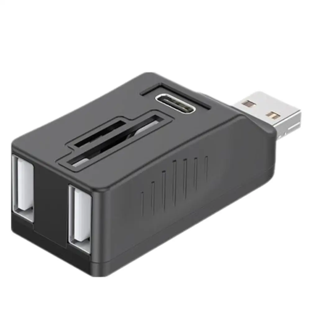 1PC USB 3.0 HUB Adapter Mini Splitter Extender Box 3 Port High Speed For PC Laptop U Disk Card Reader Docking USB Hub Conve N3S2