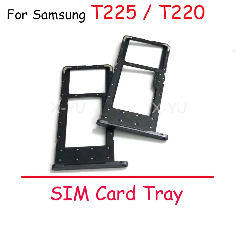 Per Samsung Galaxy Tab A7 Lite T225 T220 SIM Card vassoio supporto Slot adattatore parti di riparazione di ricambio