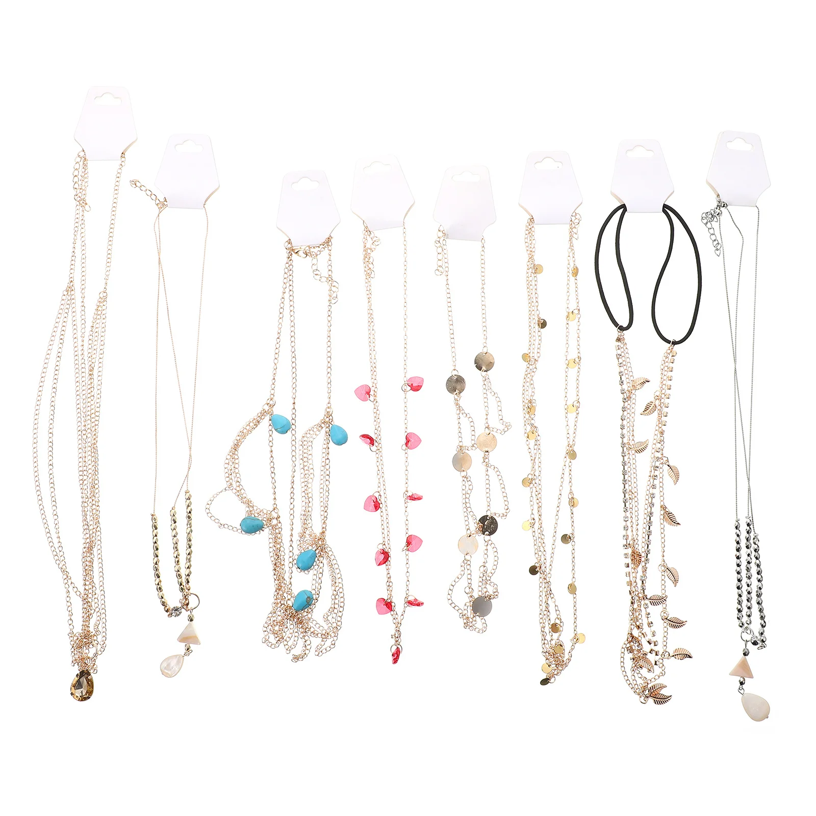 

8Pcs Vintage Head Chain Delicate Pearl Hairband Rhinestones Women Hair Jewelry Lightweight Comfortable Head Jewelry for Women