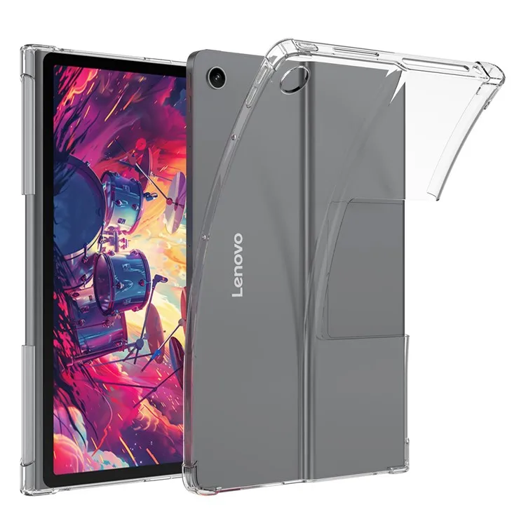 

For Lenovo Tab Plus Case Four Corner Shockproof Clear Tablet TPU Cover
