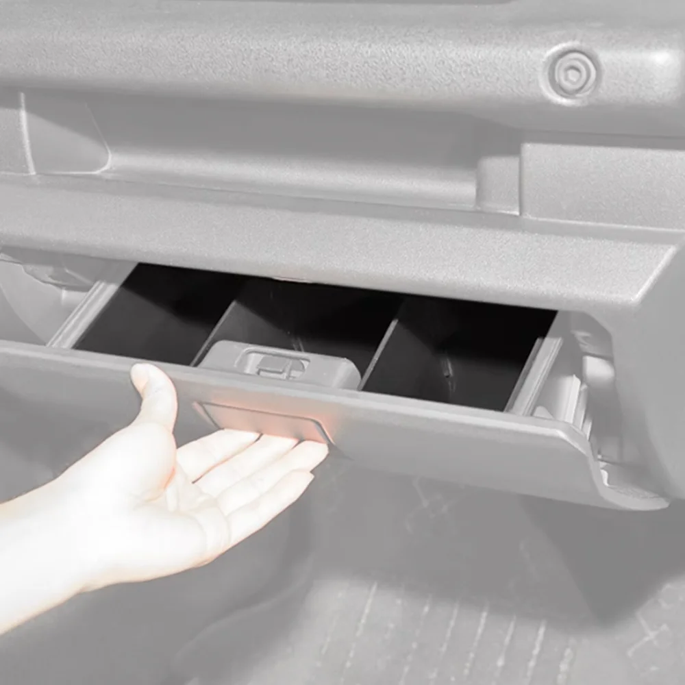 Car Glove Box Organizer Armrest Box Interval Storage Insert Divider for Suzuki Jimny JB64 JB74 2019-2025 Interior Accessories view 4