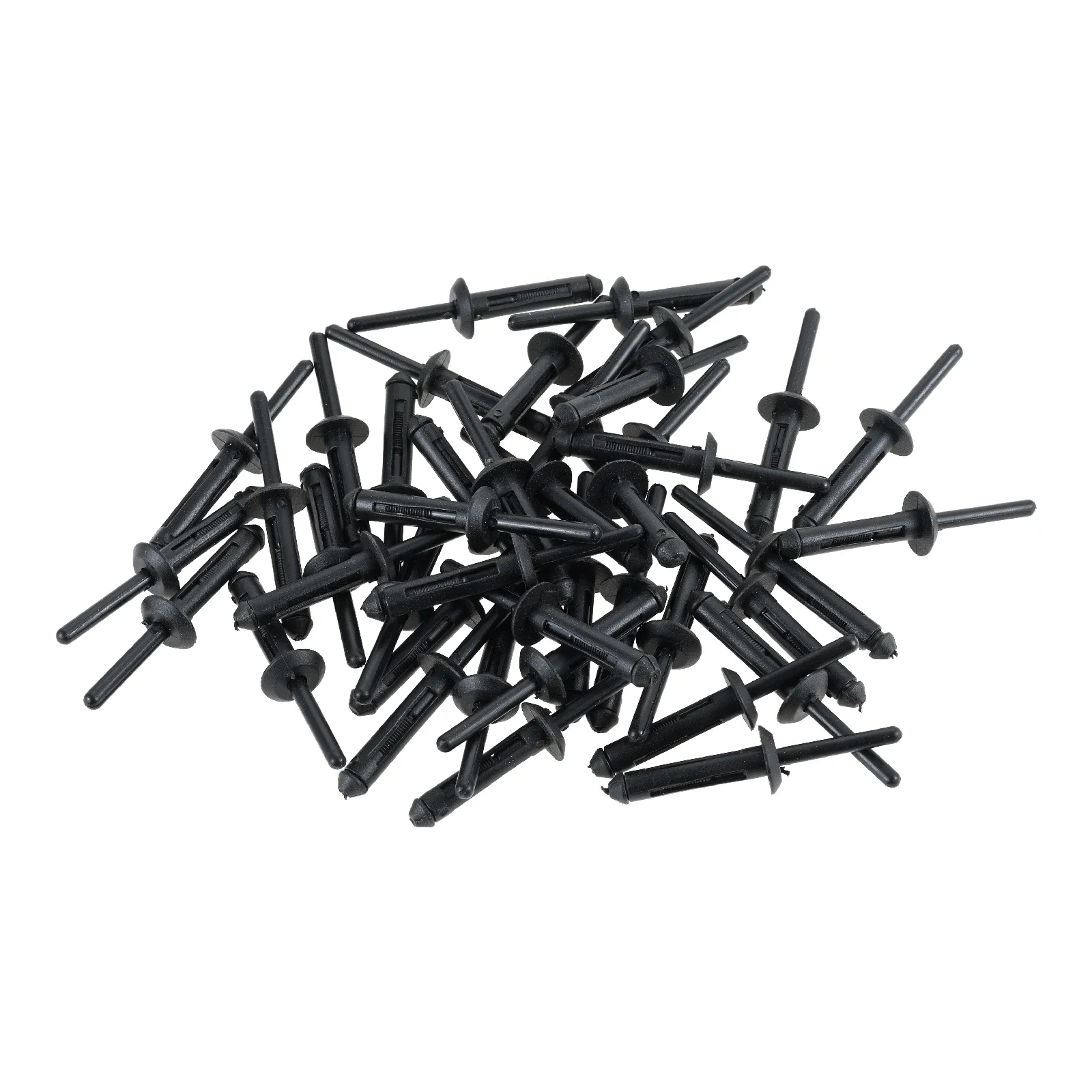 50Pcs 06506007AA Door Trim Plastic Rivet Retainer Fender Flare Bumper 6.35mm Hole for Dodge Nitro   Jeep Grand Cherokee Wrangler
