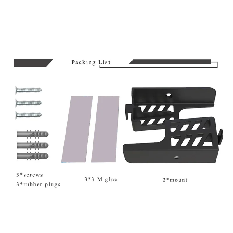 كامل الكمبيوتر اللوحي الهاتف المحمول جدار جبل حامل المزدوج فتحة للبطاقات المحمول حامل جوّال بلاستيكي توفير المساحة قوس