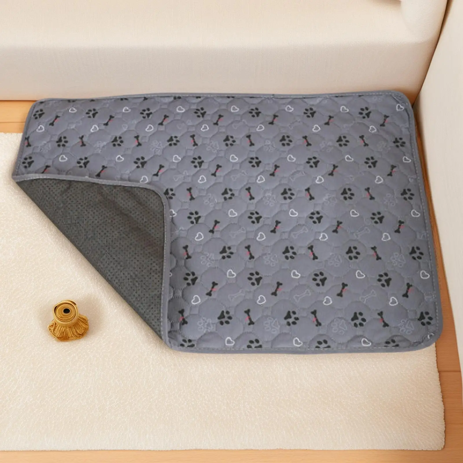 

Подушечки для мочи для собак, тренировочные подушечки для щенков, быстросохнущий нескользящий впитывающий коврик для кормления, дома, путешествий, ветеринальной клиники, ящик для ухода за пожилыми людьми