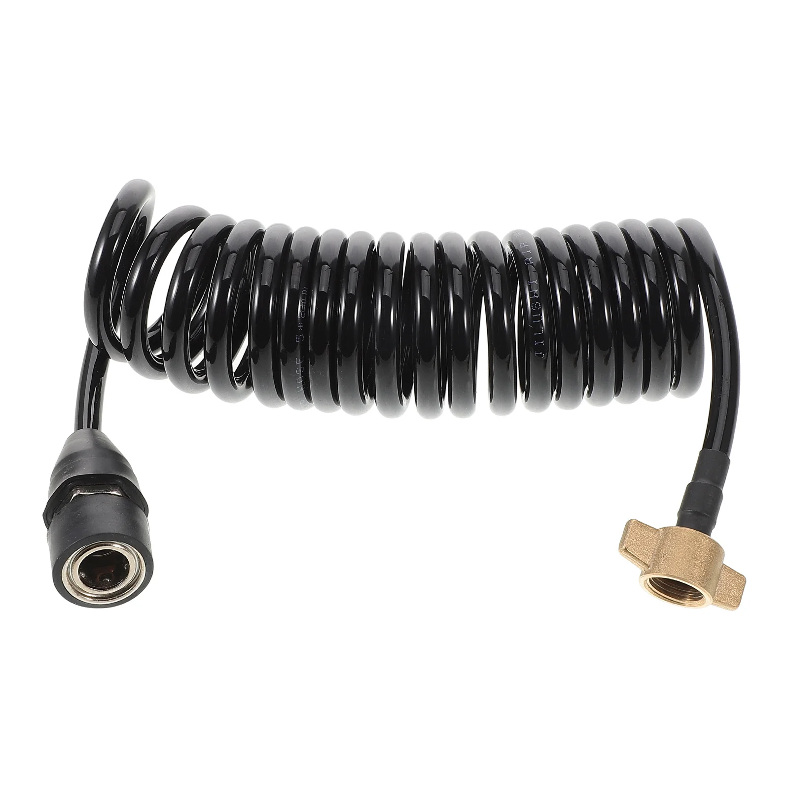 

Truck Air Intake Hose Pipe Copper Nut Quick Connect Universal Fit Hose for Truck Trailer Engine Drain Tubing