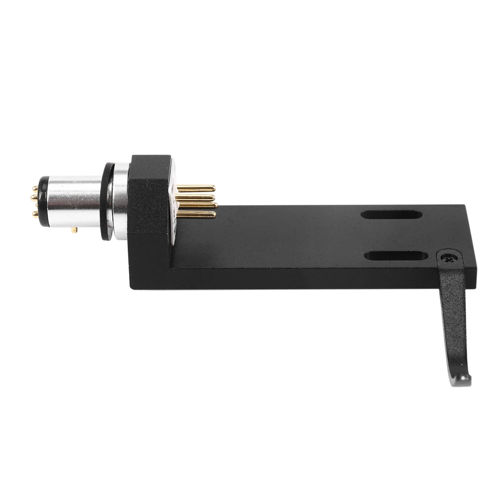 1Pcs Black Turntable Headshell For Technics For Other Turntables 4 Pin Contacts Fit Phono Turntables Headshells YDH