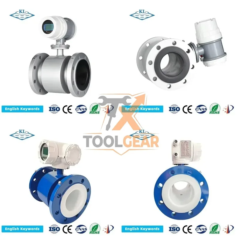 2026hotsale* Electromagnetic Flow Meter DN6-DN3000 GPRS GSM Remote Transmission 0.2%/0.5% High Accuracy With SUS316L