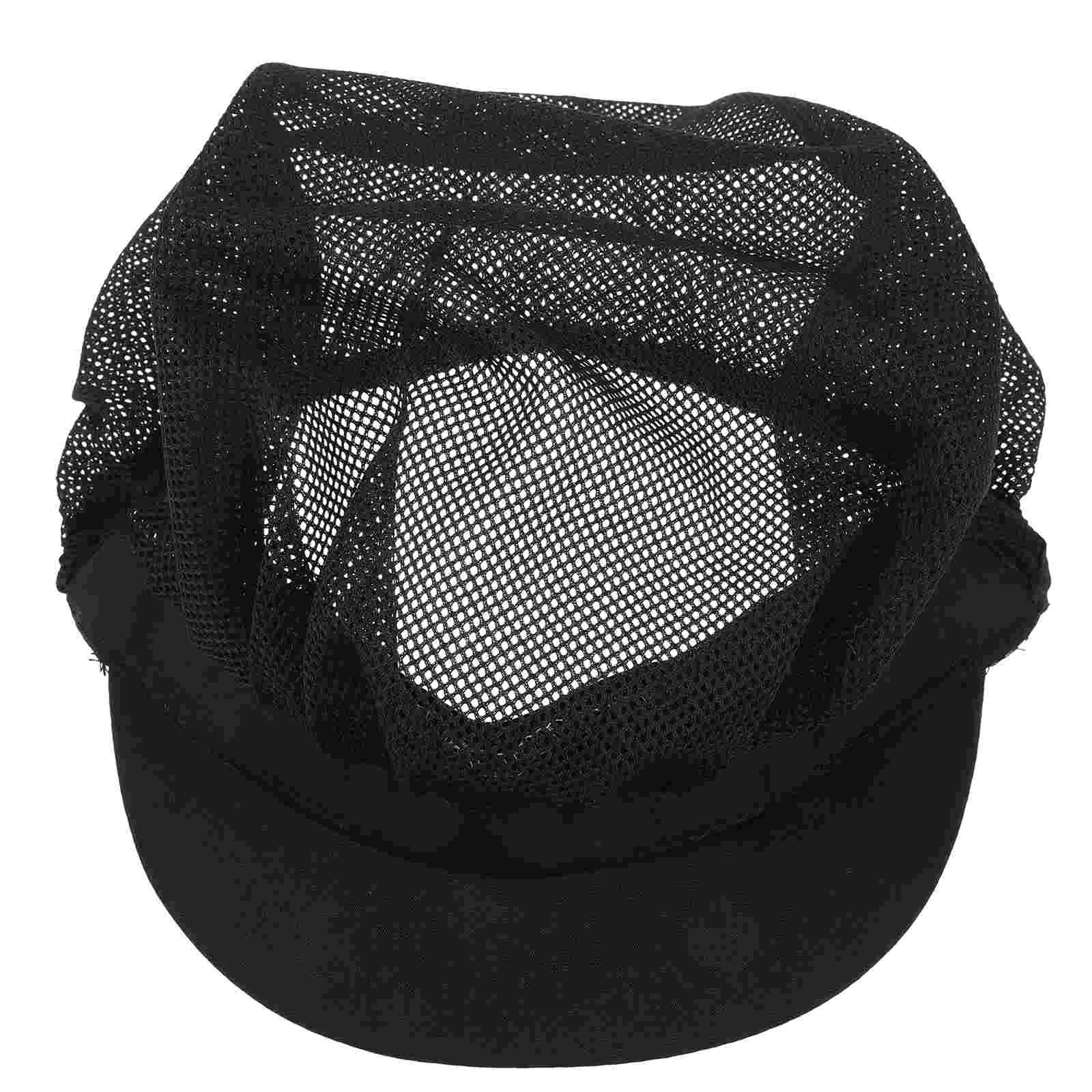 Mesh Chef Hat Supplies Work Waiter for Gorros Supply Serving Cooking Working Headgear