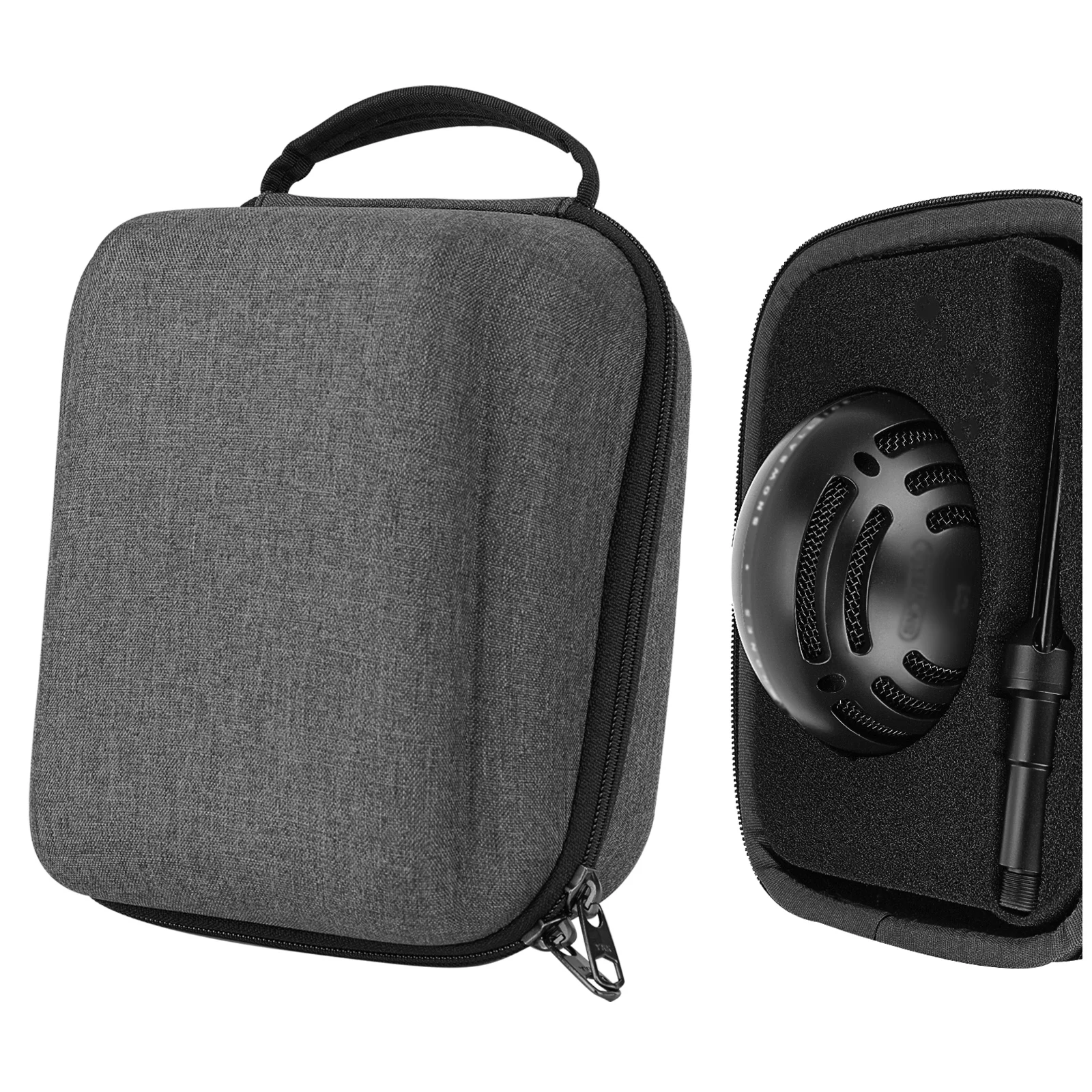 

Geekria for Creators Microphone Case Compatible with Blue Snowball Ice Hard Shell Mic Carrying Case