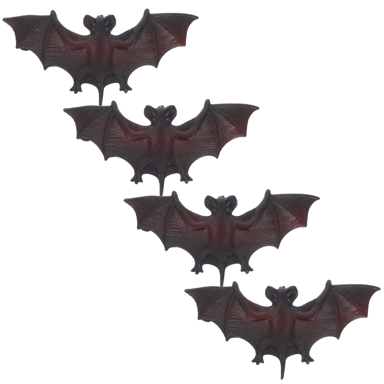 

4Pcs Vivid Bat Hanging Pendants Halloween Party Decoration Spooky Wall Ceiling Decor Halloween Decor Bat Pendant