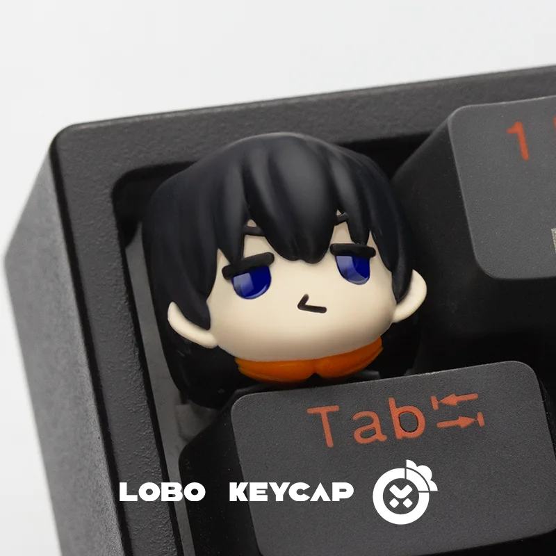 هايكيو!! أنيمي شخصية كرتونية البضائع لوحة المفاتيح الميكانيكية المخصصة Esc Keycaps سلسلة لطيف Otaku مفاجأة هدايا رائعة #5