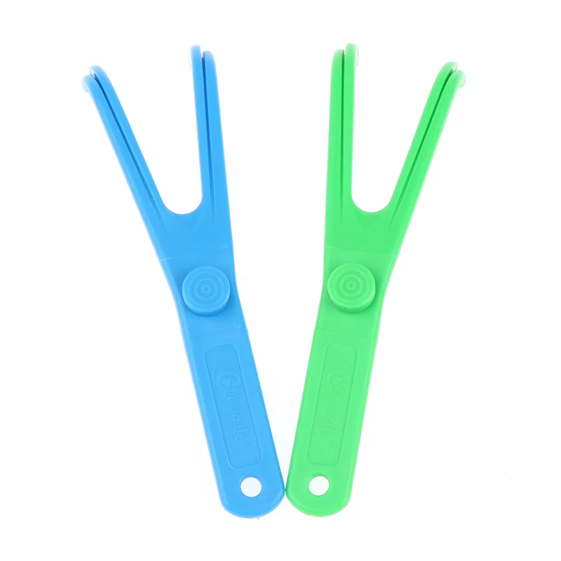 Auxílio Dental Floss Holder, Palitos De Higiene Oral, Limpador De Dentes Interdental