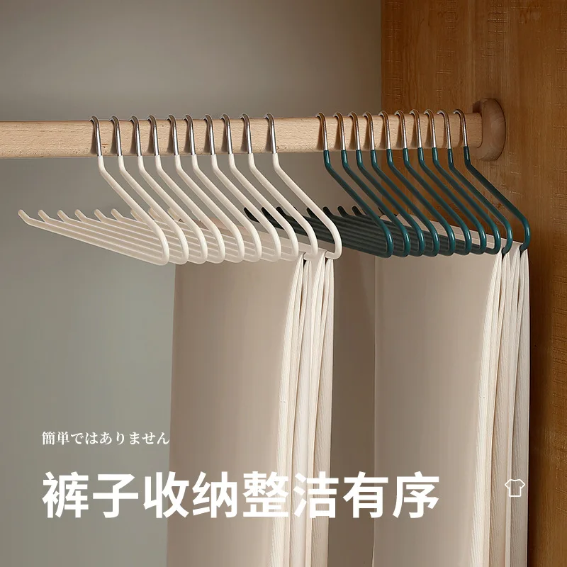 

10PCS Goose-shaped Trouser Rack for Home Hanging Pants, Special Non-marking and Non-slip Trouser Clip Storage Artifact