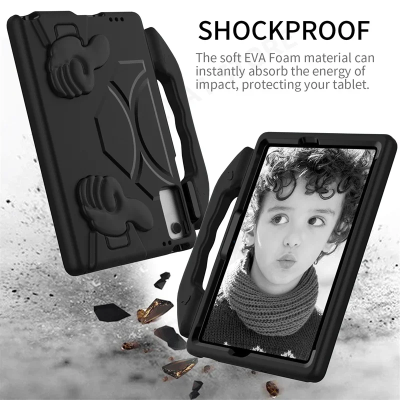 Capa de espuma eva de segurança infantil para doogee t30 ultra 2023 capa 11 "tablet pc portátil à prova de choque funda