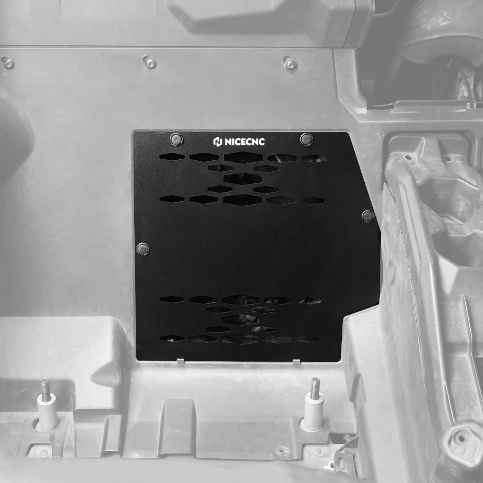 

UTV X3 Aluminum Battery Cover For Can-Am Maverick X3 2017-2020 4x4 XRS XRC Turbo DPS 707900697 707900345